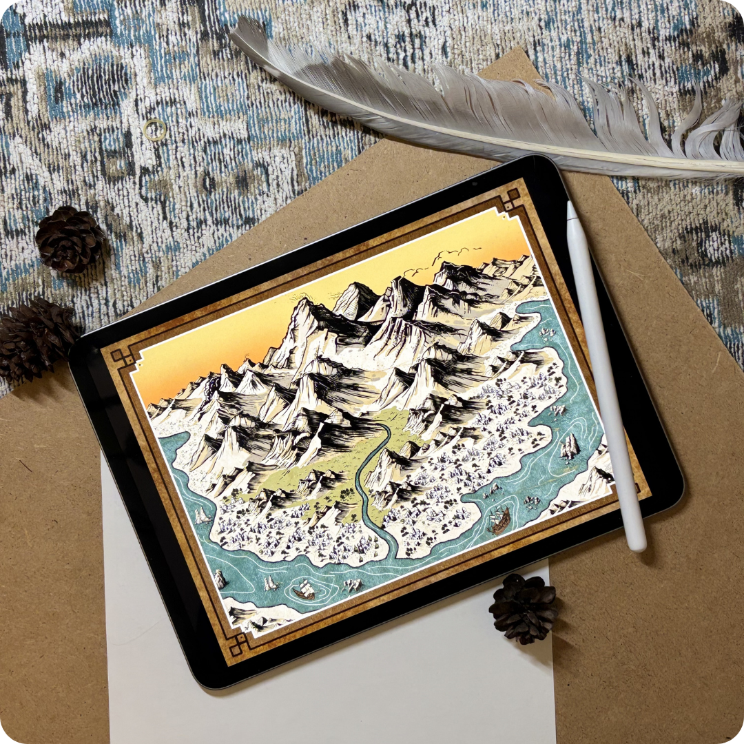 Pacchetto completo per la creazione di mappe RPG (P)