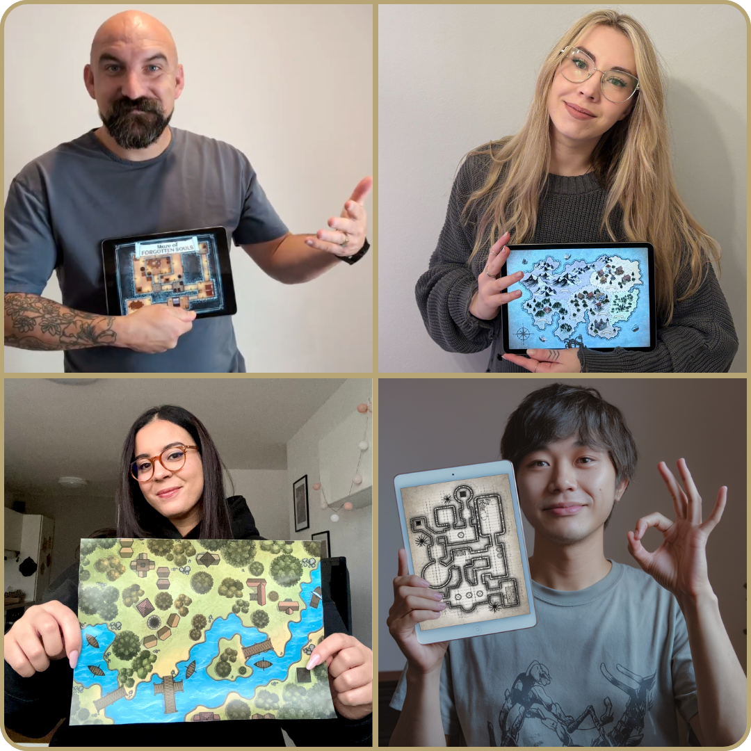 Pacchetto completo per la creazione di mappe RPG (P)