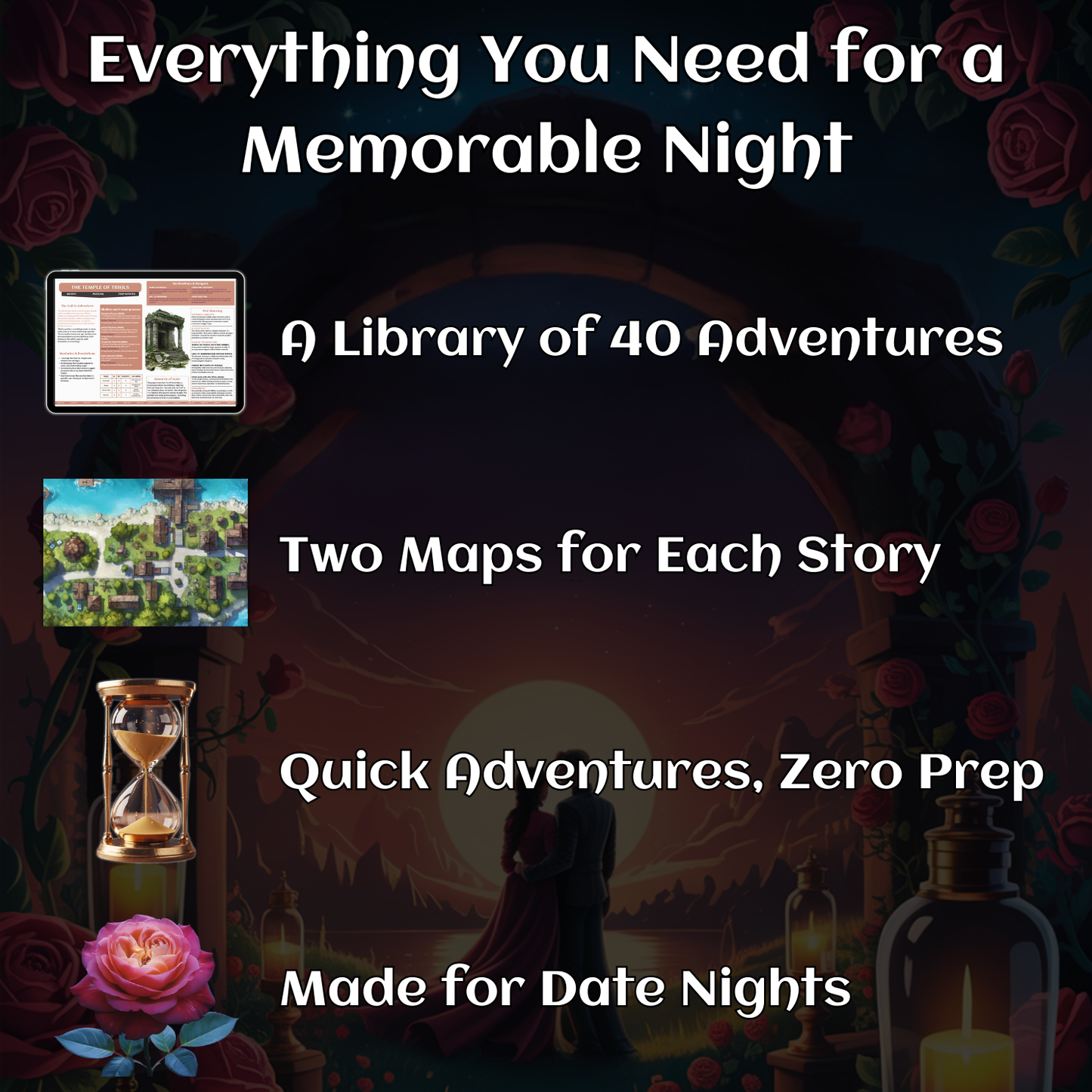 40 avventure per infinite serate romantiche