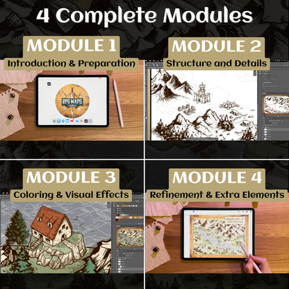 Masterclass sulla creazione di mappe fantasy