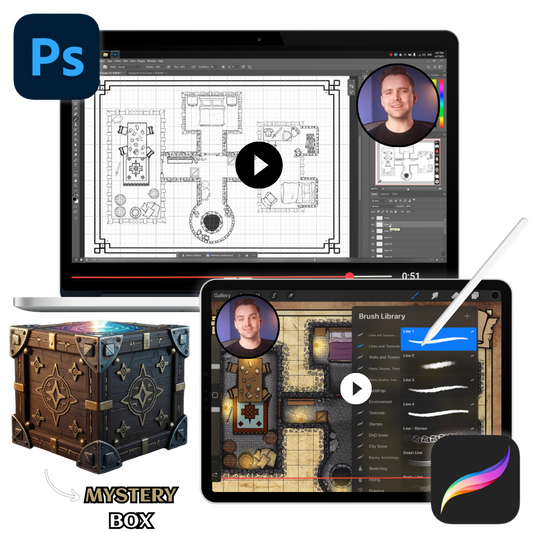 Masterclass sulla creazione di mappe per giochi di ruolo (corsi)