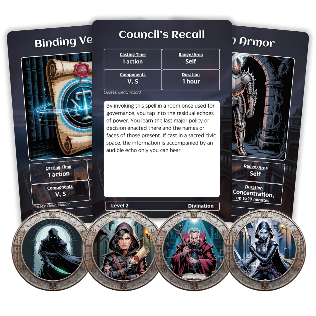 Waterdeep – Carte Magia e Segnalini