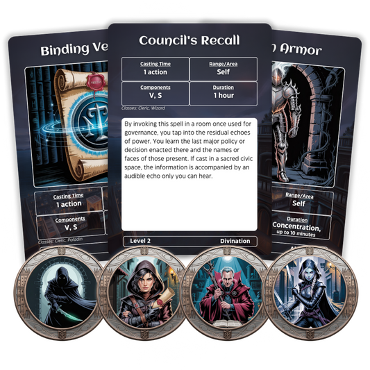 Waterdeep – Carte Magia e Segnalini